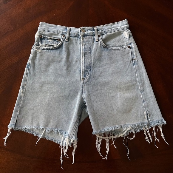 AGOLDE 90’s Loose Fit Jeans ALTERED to Shorts in Snapshot - Picture 5 of 12
